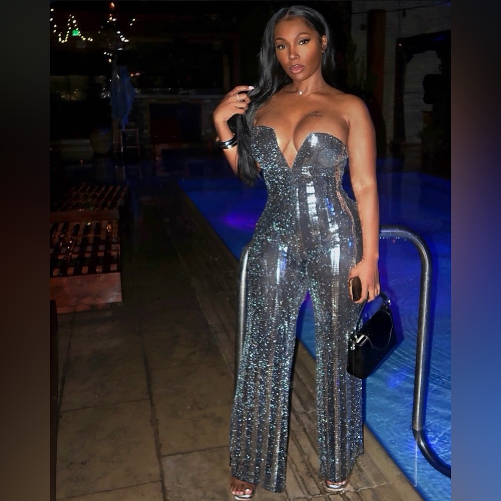 Sparkling Sequin Jumpsuit